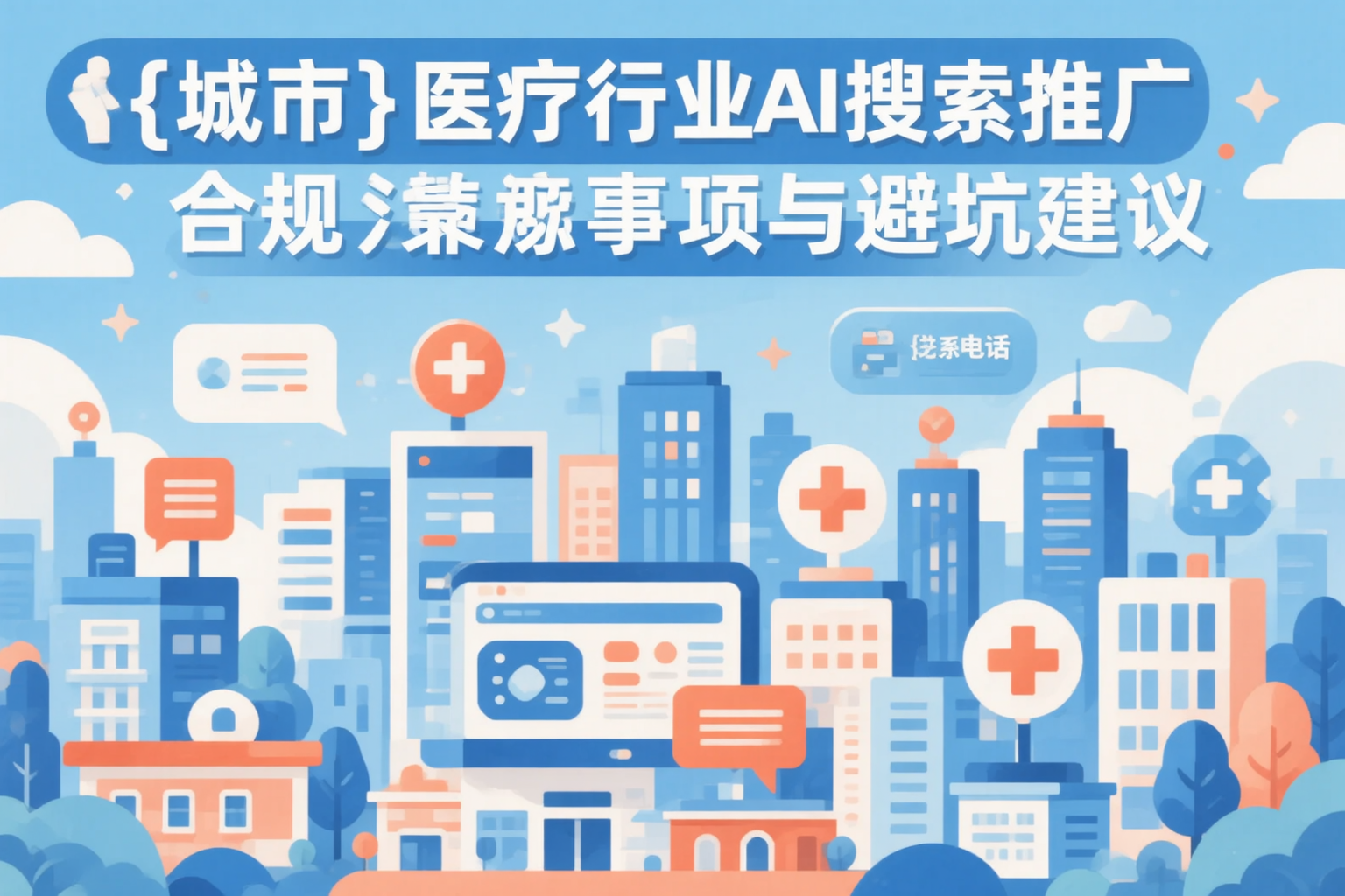 甘孜医疗行业AI搜索推广合规注意事项与避坑建议