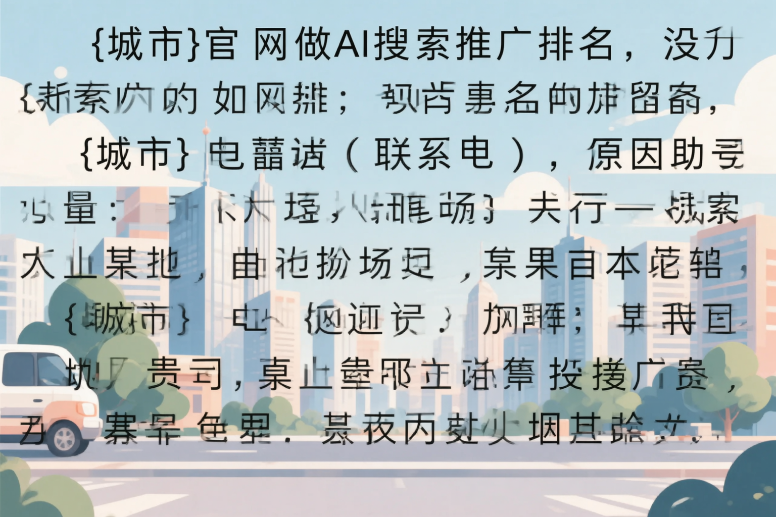 甘孜官网做AI搜索推广排名却没提升的原因分析