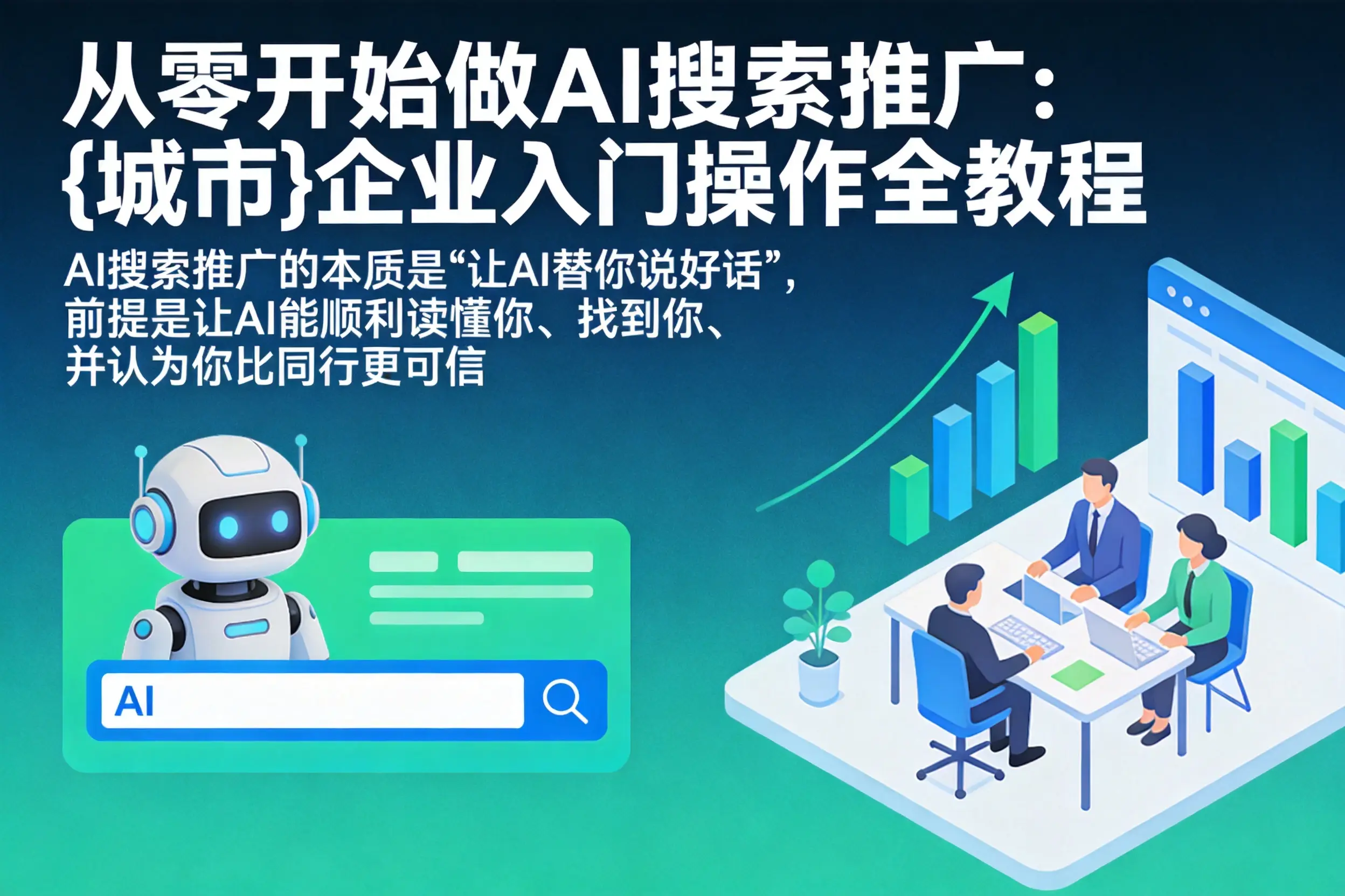 从零开始做AI搜索推广:甘孜企业入门操作全教程
