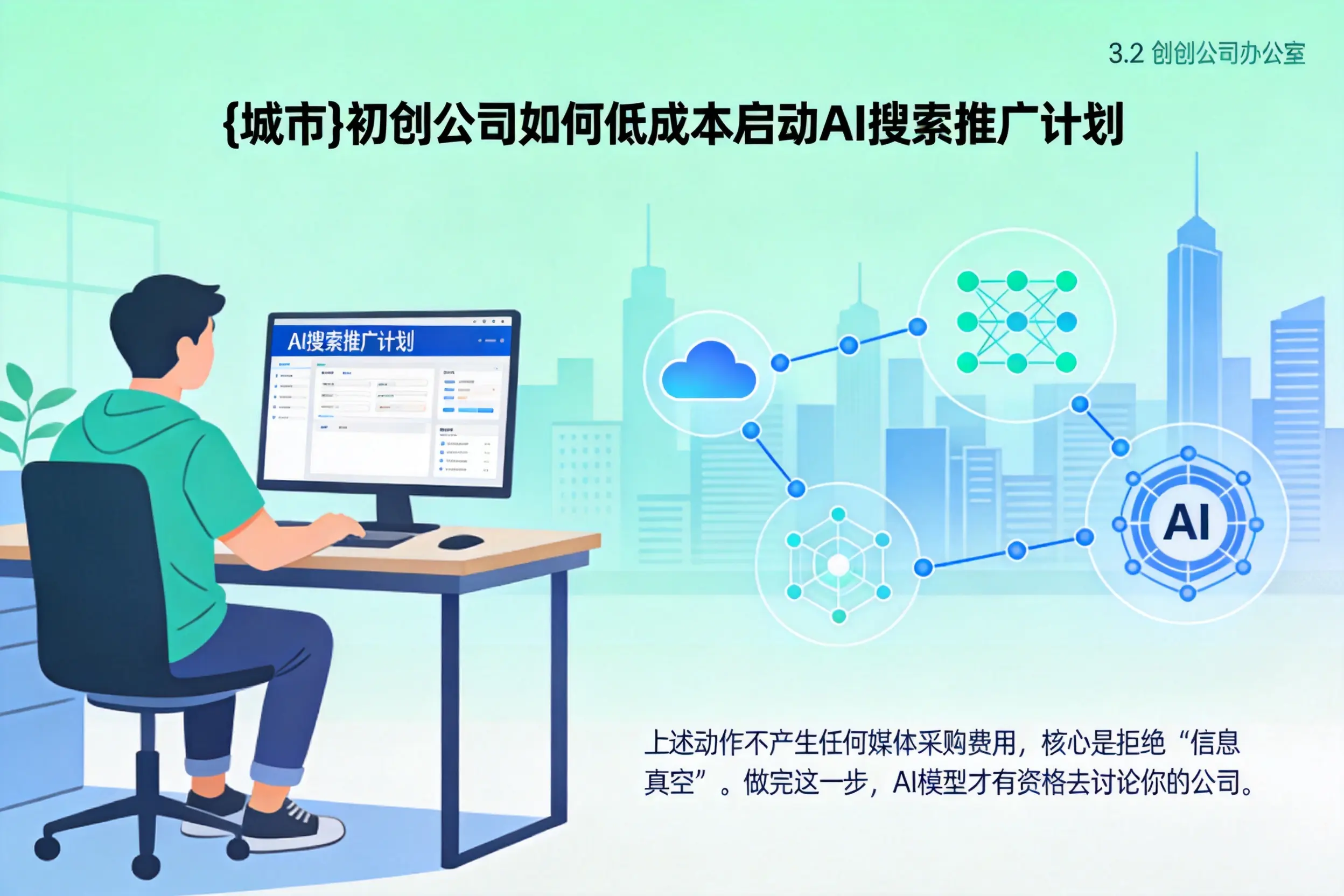甘孜初创公司如何低成本启动AI搜索推广计划