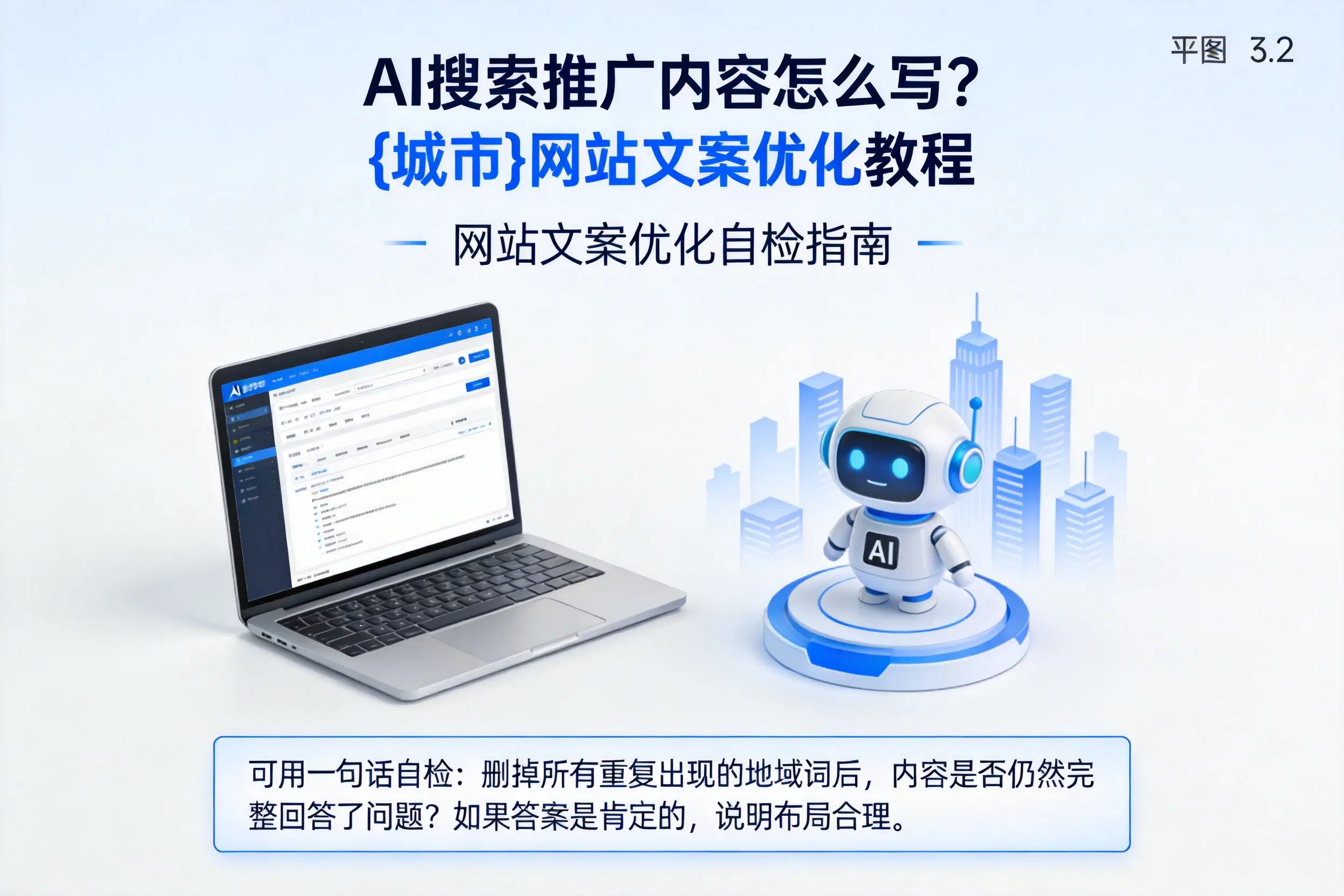 AI搜索推广内容怎么写？甘孜网站文案优化教程