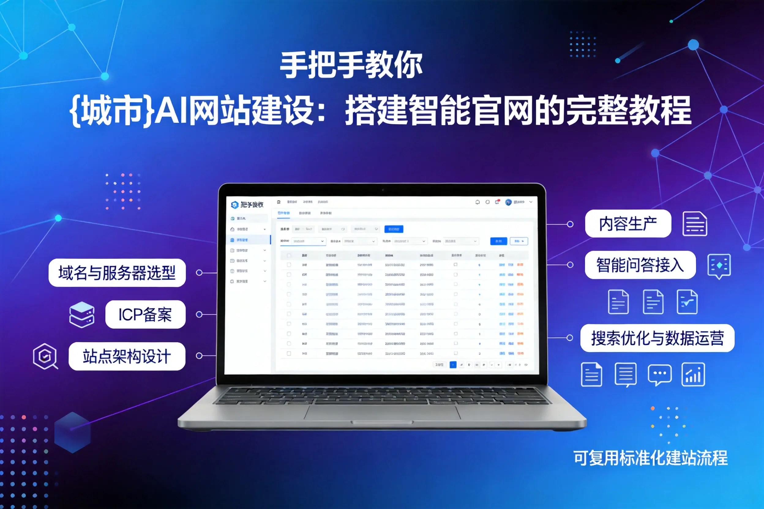 手把手教你甘孜AI网站建设：搭建智能官网的完整教程