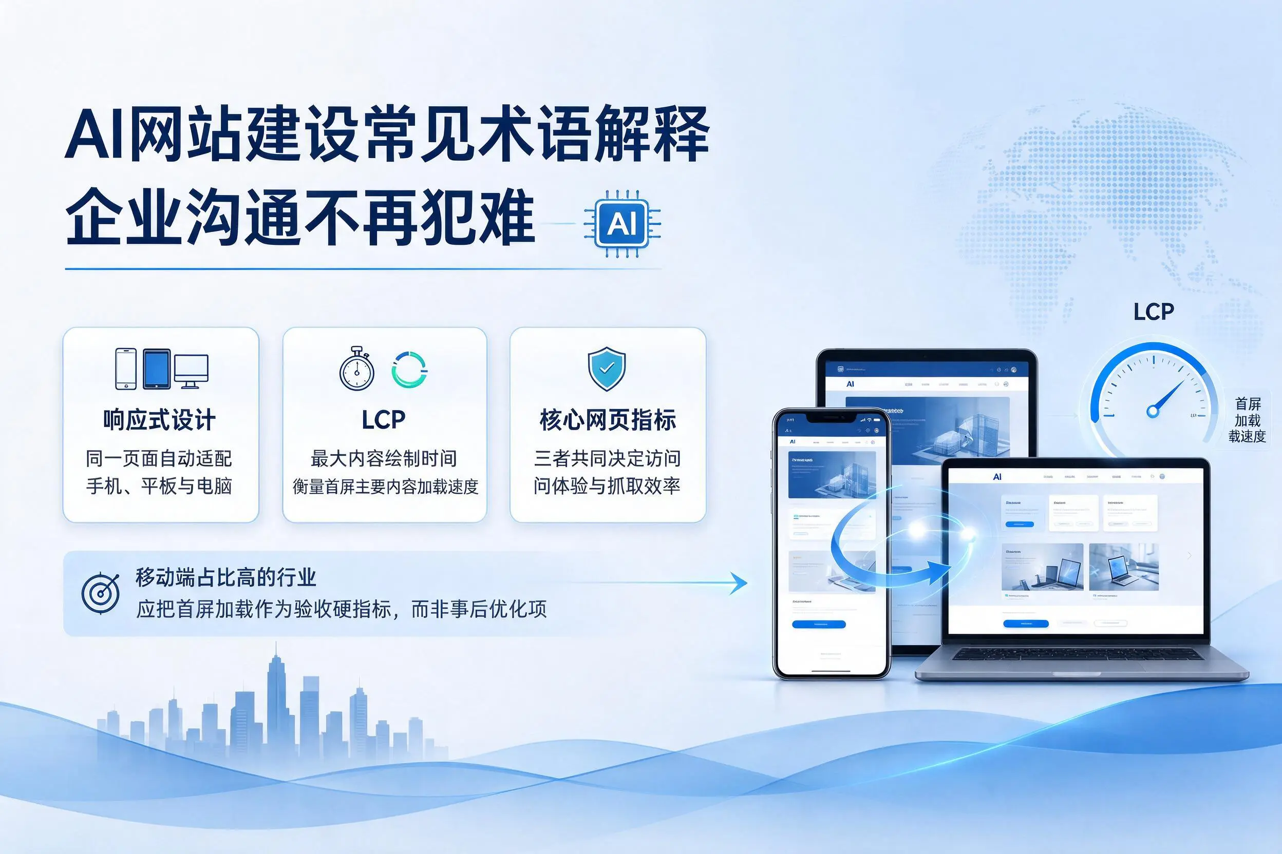 AI网站建设常见术语解释，甘孜企业沟通不再犯难